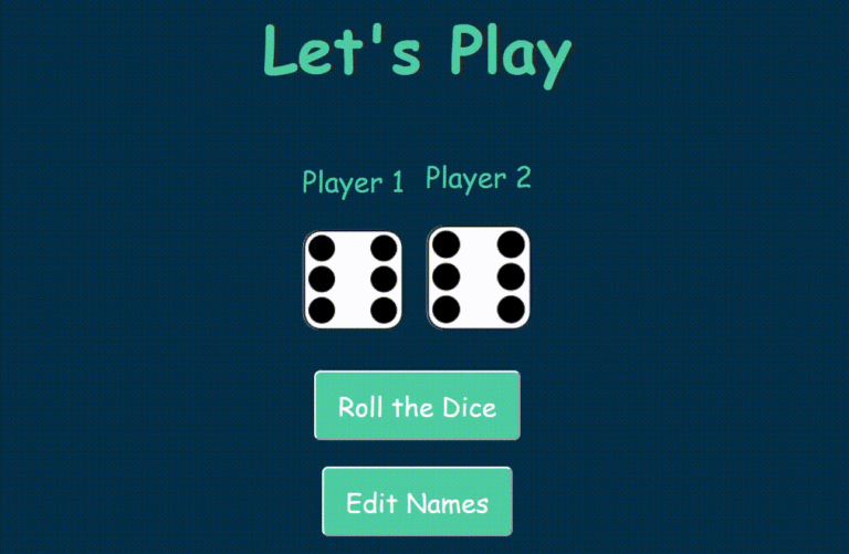 DICEE GAME PROJECT